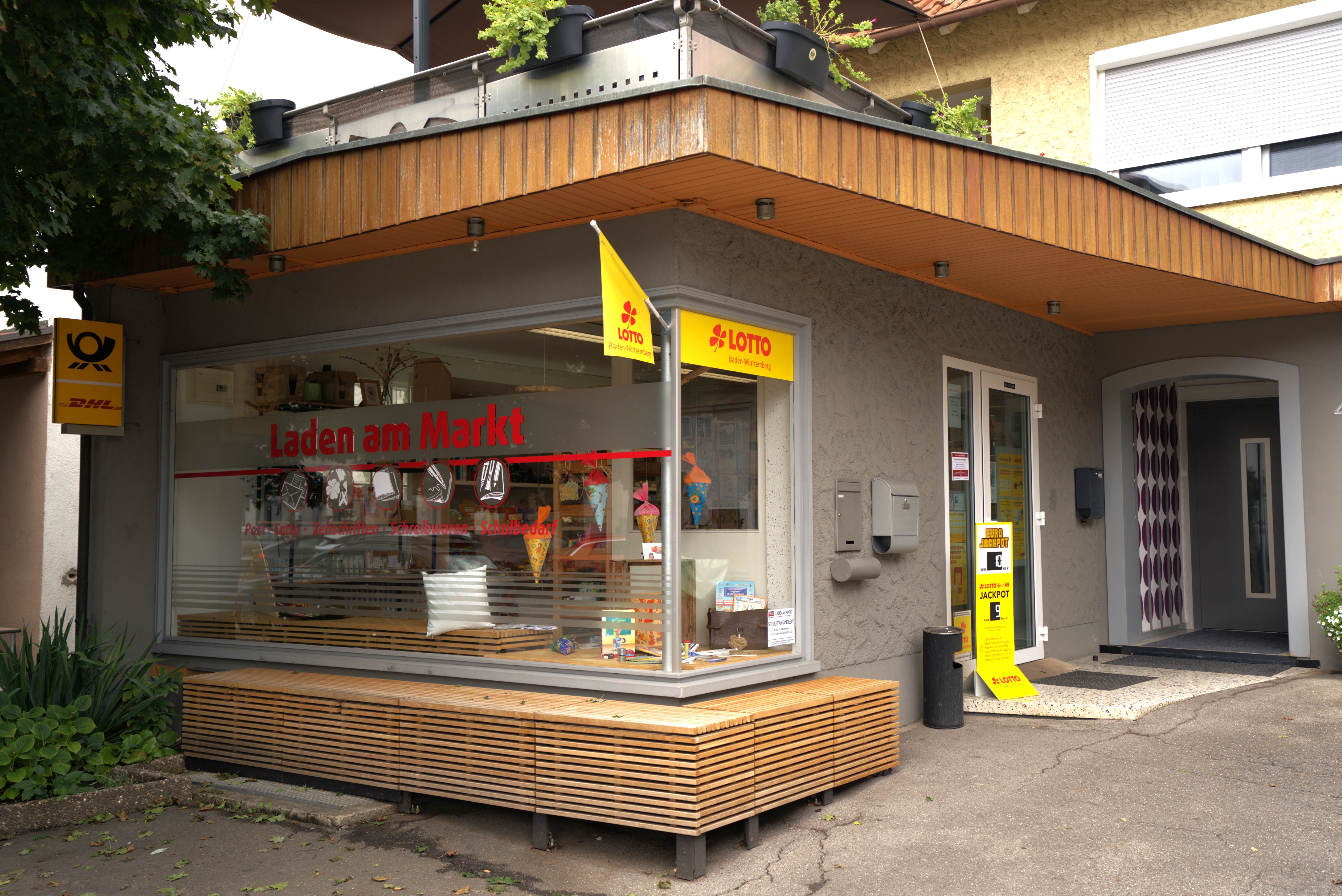 Außenansicht des Ladens